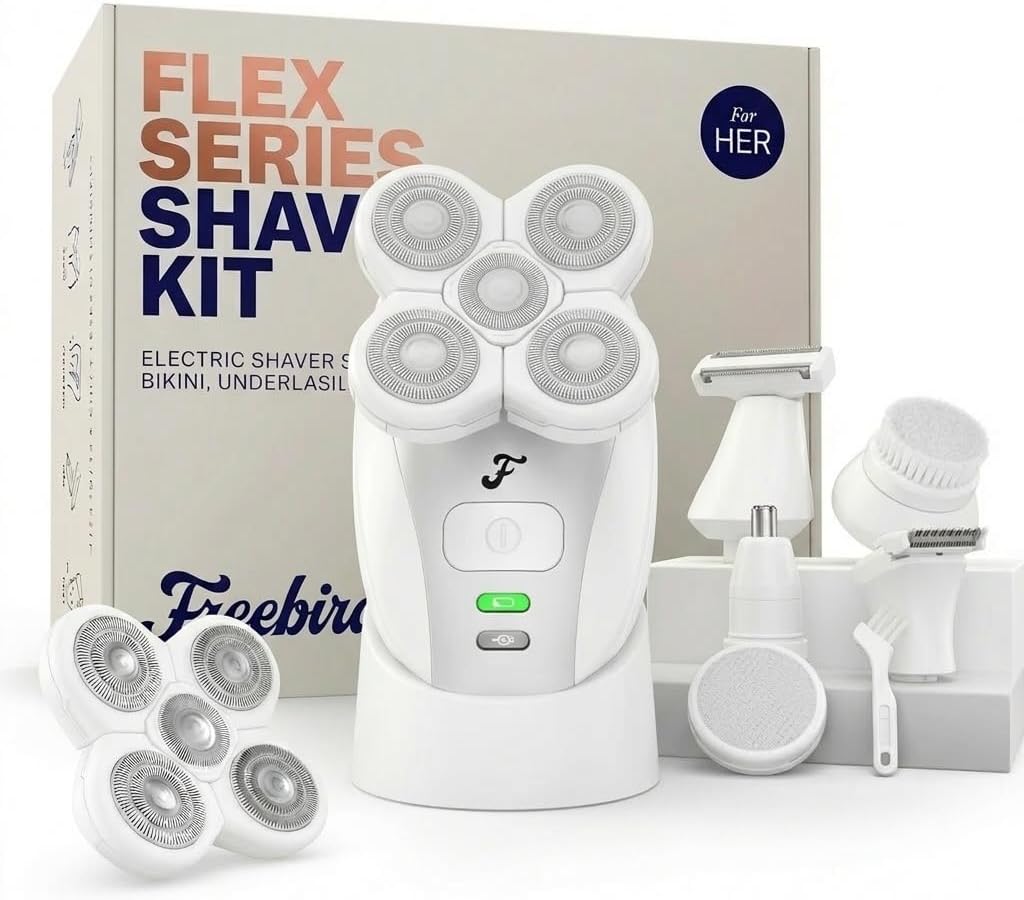Flex Electric Razor Women Sensitive Bikini Shaver encalife