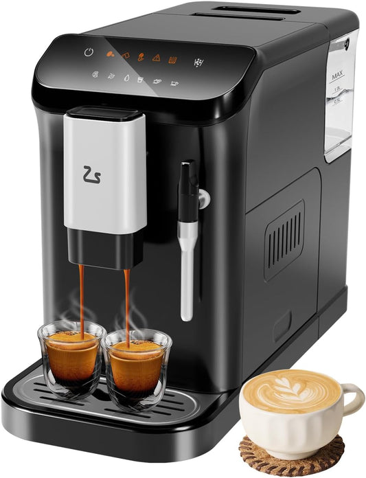20 Bar Automatic Espresso Machine with Grinder & Frother