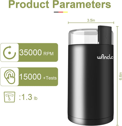 One Touch Coffee Grinder encalife