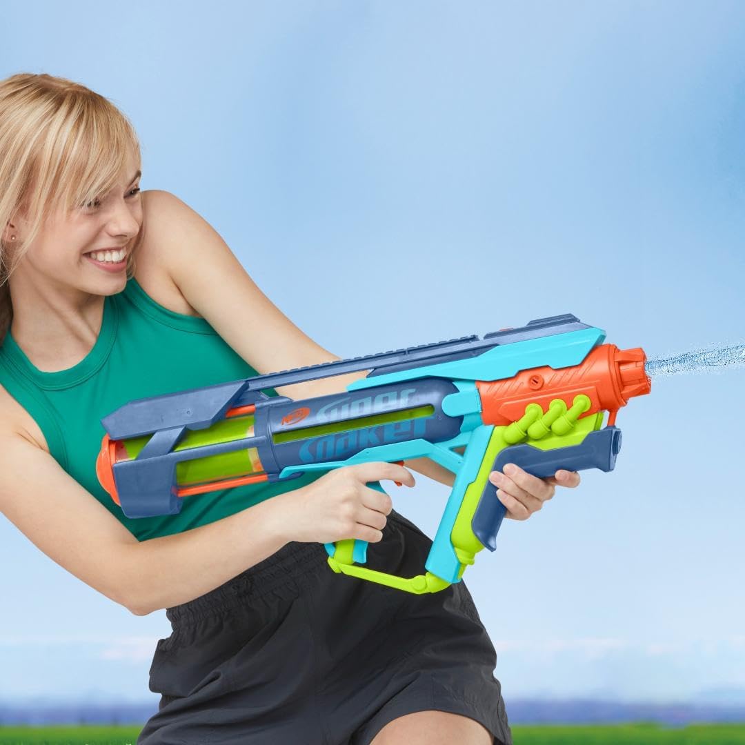 NERF Power Drench XL Water Gun I High-Pressure Blaster encalife