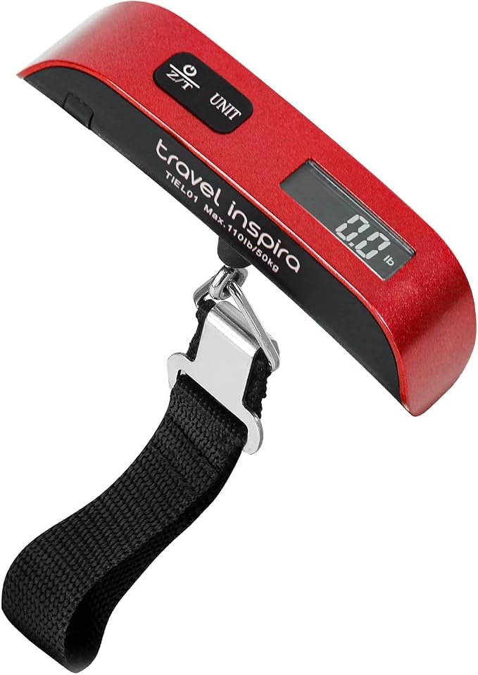 Portable Digital Luggage Scale With Backlit Display encalife