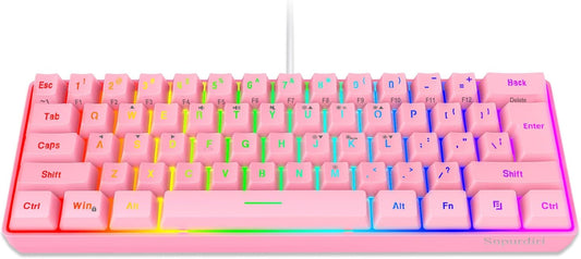 Gaming Keyboard I 60% RGB Wired 
