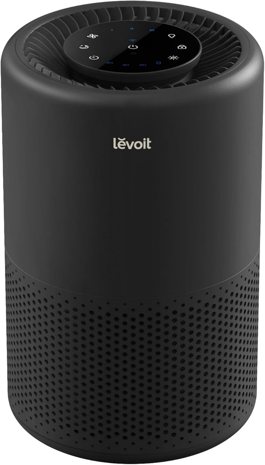 LEVOIT Core 200S-P Smart Air Purifier – WiFi & Alexa Control HEPA Filter for Home, Bedroom & Dust, Smoke, Allergies Removal encalife