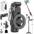 5-in-1 Magnetic Selfie Stick Tripod With Remote encalife