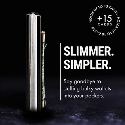 Slim Wallets for Men I Mountain Voyage encalife