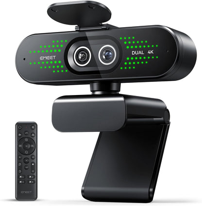 Ultra 4K Autofocus Webcam for Professional Meetings encalife