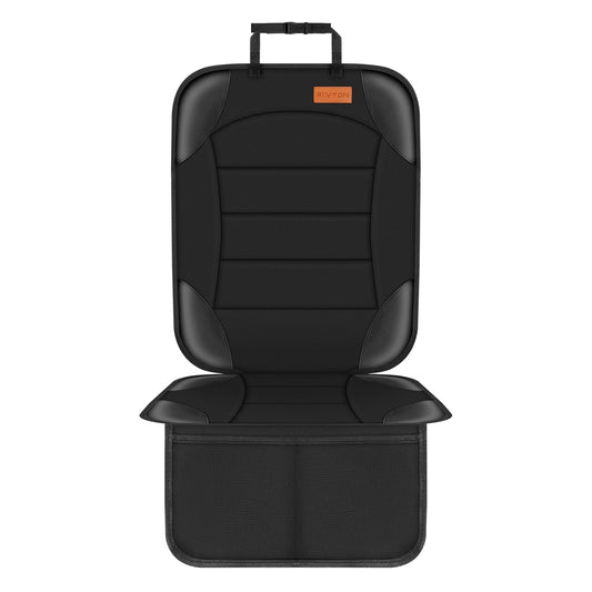 Waterproof Child Car Seat Protector with Mesh Pockets encalife