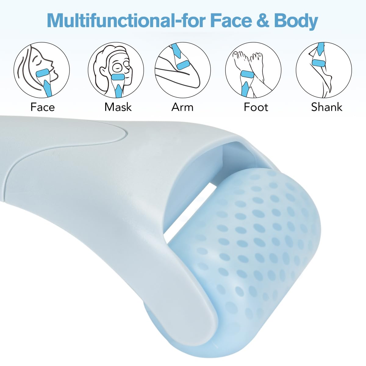 Cooling Ice Roller for Face Puffiness Relief Skincare encalife
