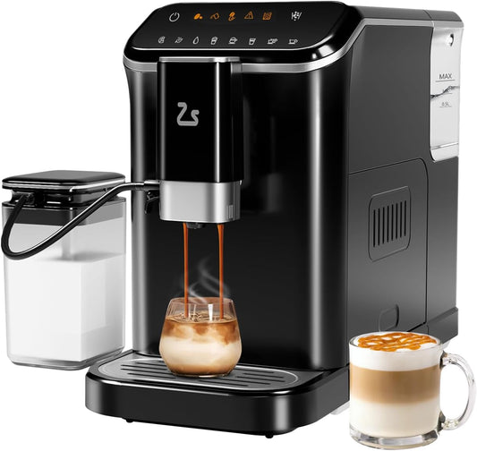 20 Bar Espresso Machine with Grinder & Frother