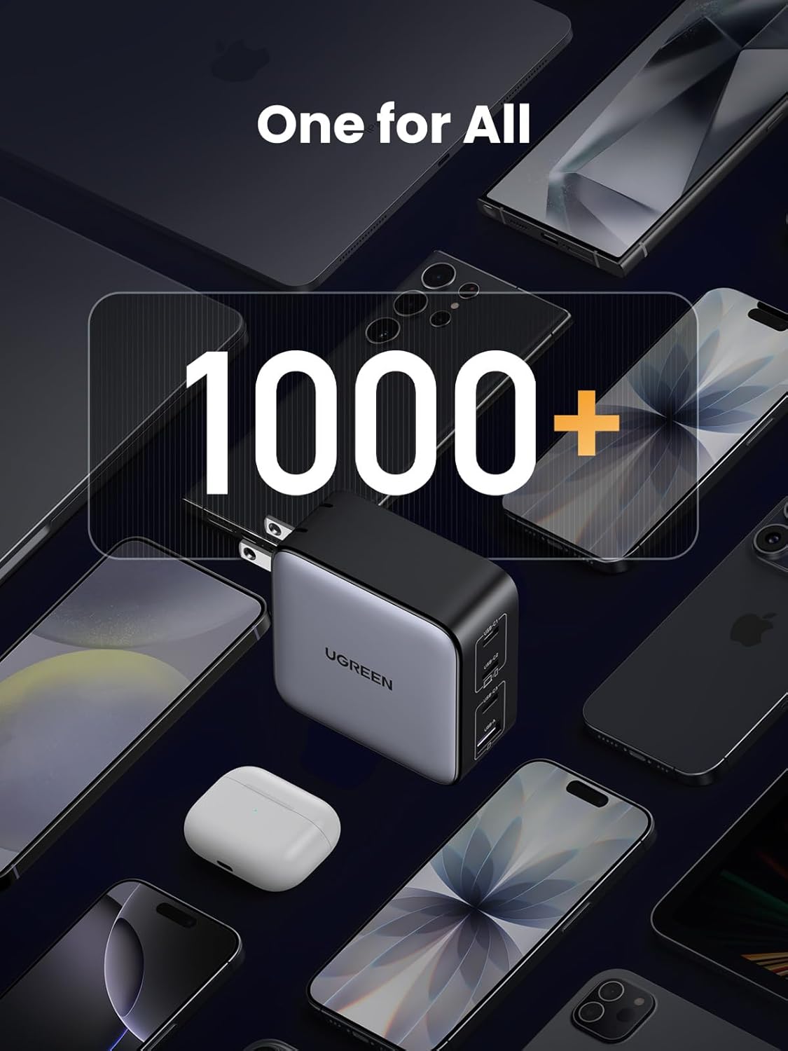 100W GaN USB-C Fast Multiport Laptop Charger encalife
