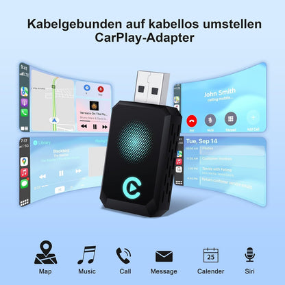 Wireless CarPlay Adapter Plug and Play encalife