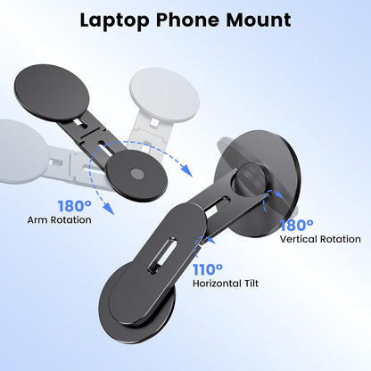 Magnetic Laptop Phone Mount Adjustable MagSafe Holder encalife