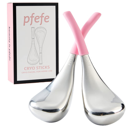 Stainless Steel Cryo Sticks for Facial Massage Therapy encalife