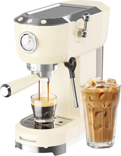 20-bar espresso latte cappuccino machine with milk frother