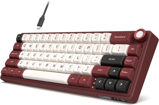 RK Royal Kludge R65 RGB Mechanical Gaming Keyboard I Red