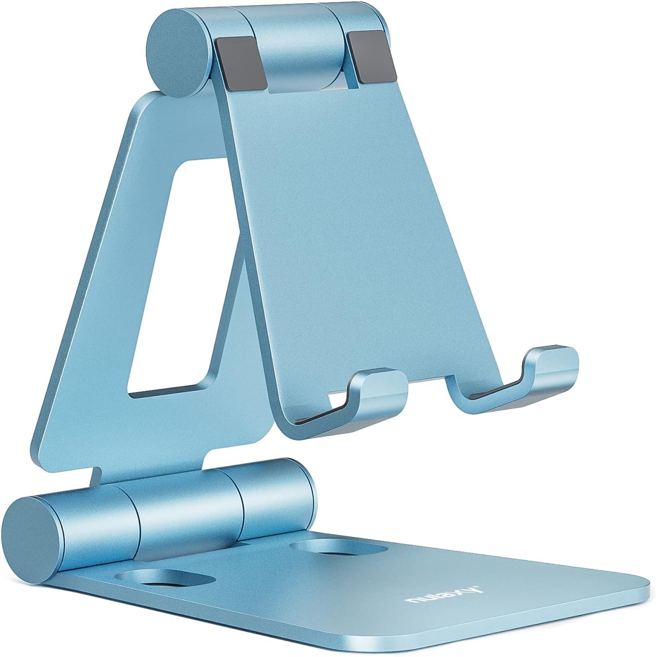 Mobile Stand Dual Folding Aluminum Phone Holder Cradle encalife