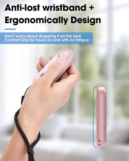 Pink Page Turner Remote for Comfortable Reading Anywhere encalife
