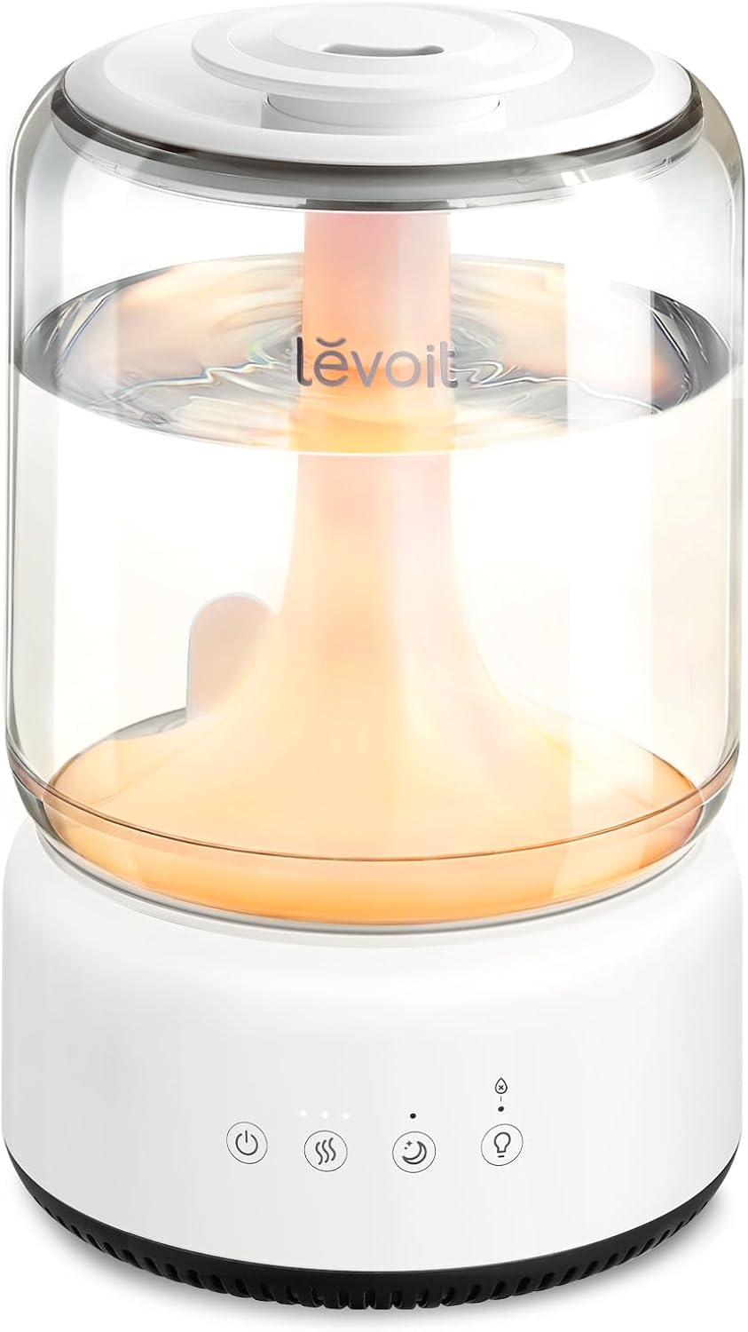 Large room humidifier with quiet sleep mode