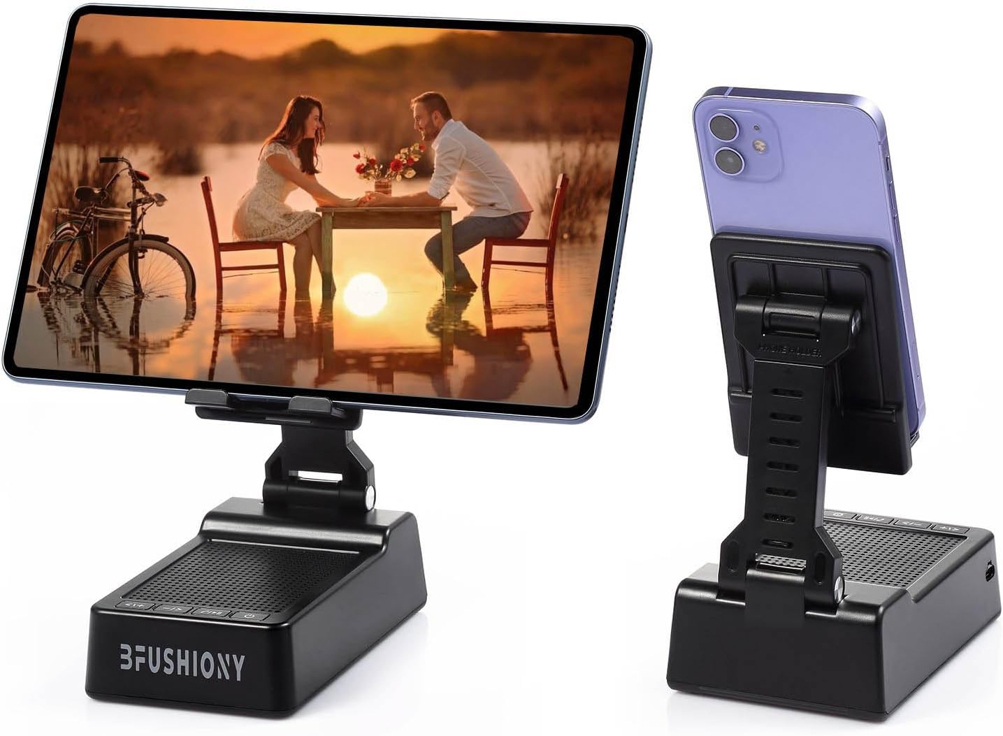 Bluetooth Speaker Mobile Stand With Power Bank Charging encalife