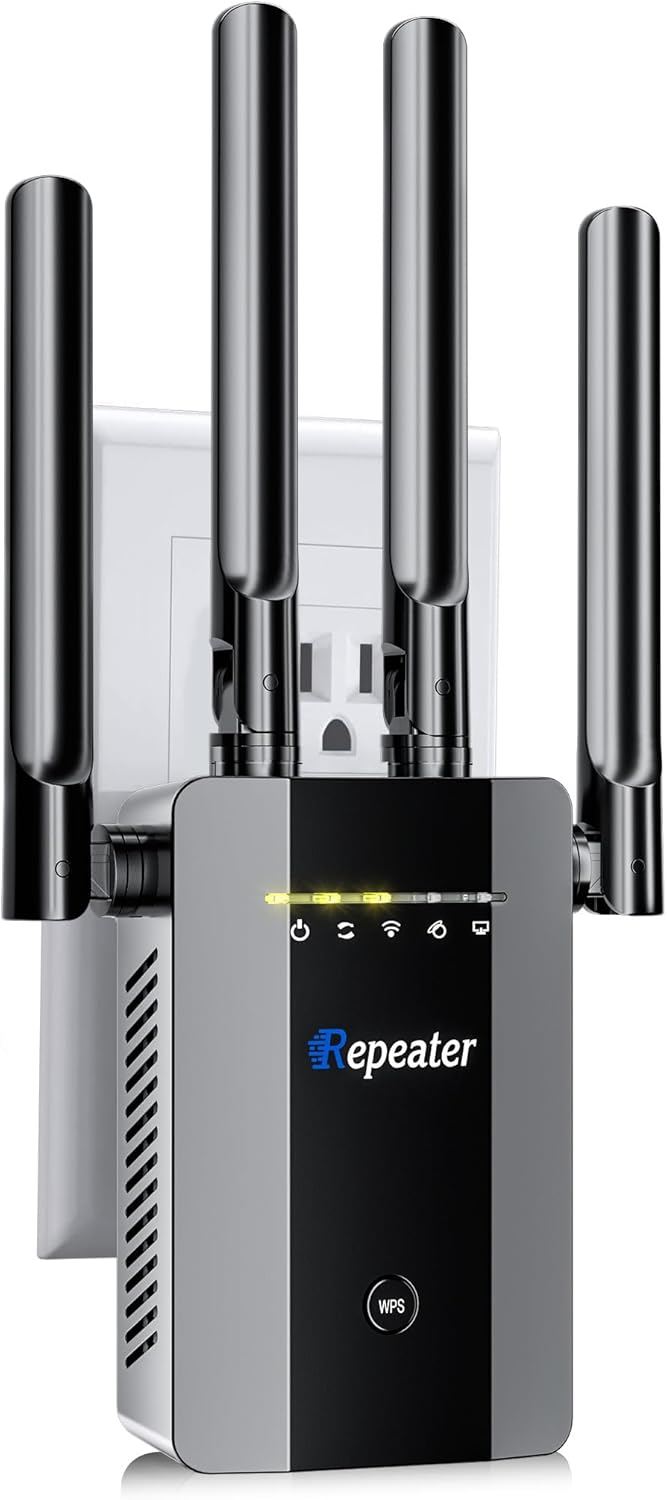 WiFi Extender 16K Sq. Ft Signal Booster