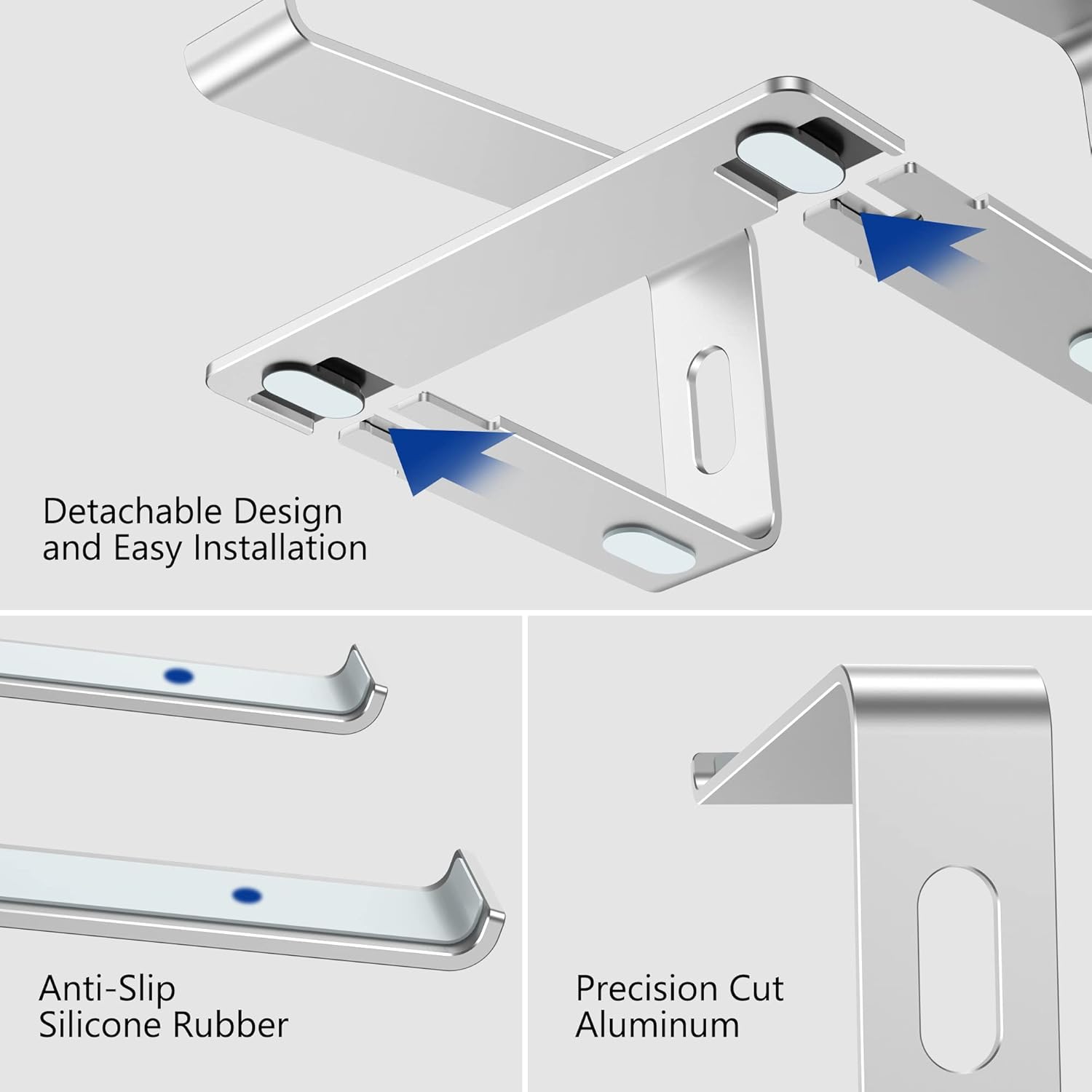 Aluminum Detachable Laptop Stand for Office Desk encalife