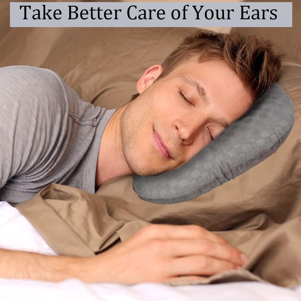 Side Sleeper Ear Relief Piercing Pillow encalife
