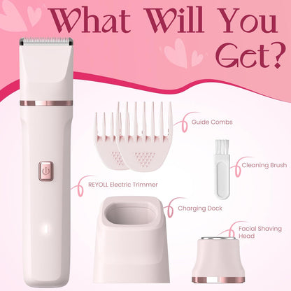 Risina Electric Razor Women Love I Bikini Trimmer encalife