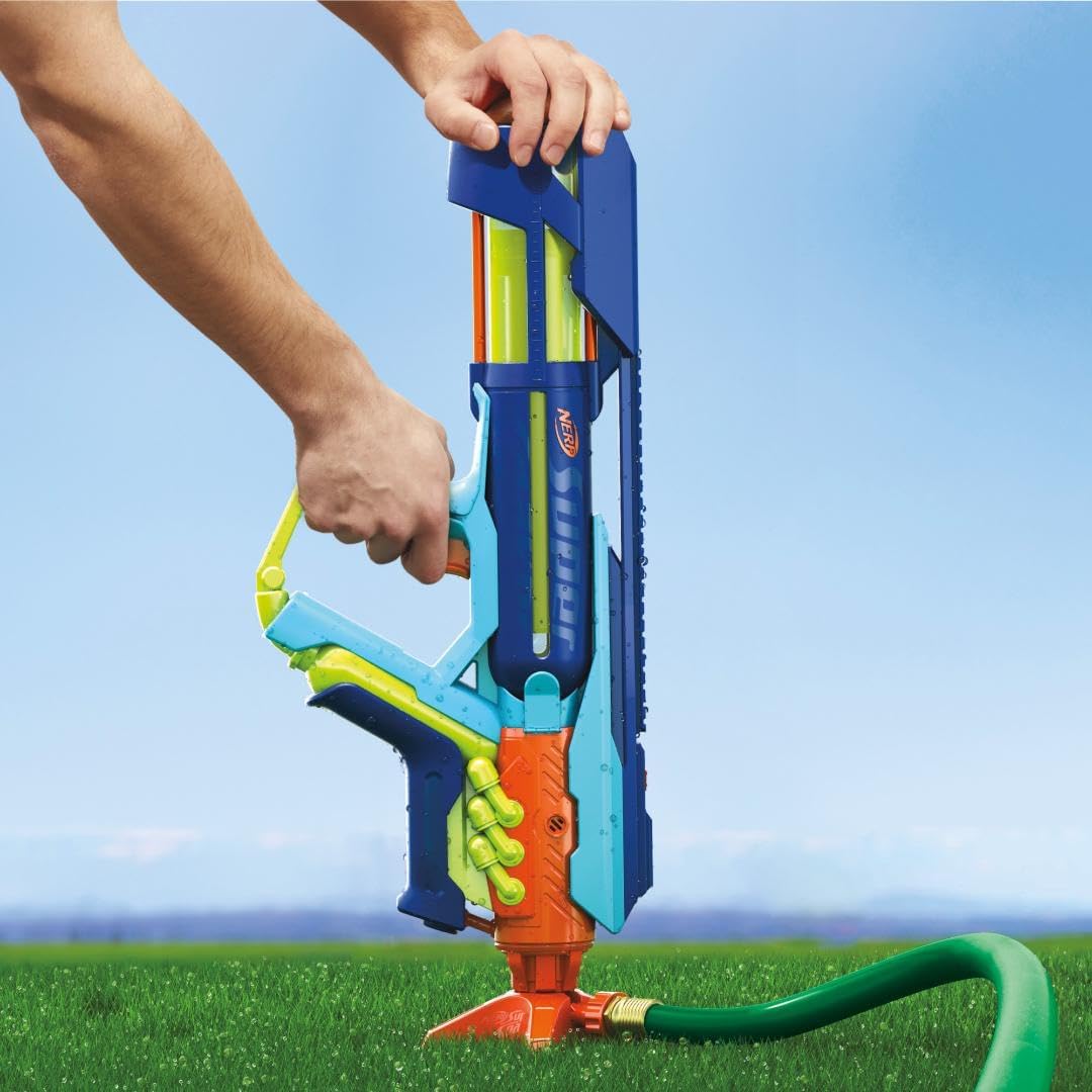 NERF Power Drench XL Water Gun I High-Pressure Blaster encalife