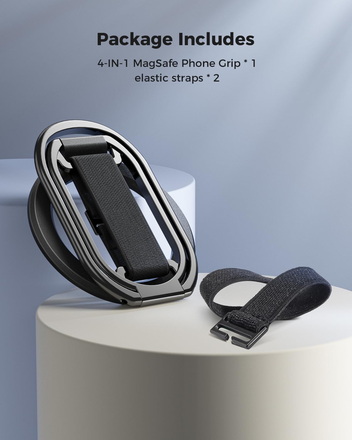 Ultra-Strong MagSafe Phone Grip Strap Kickstand Holder encalife