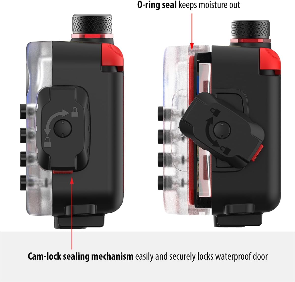Underwater Smartphone Camera Housing Waterproof Diving Case encalife