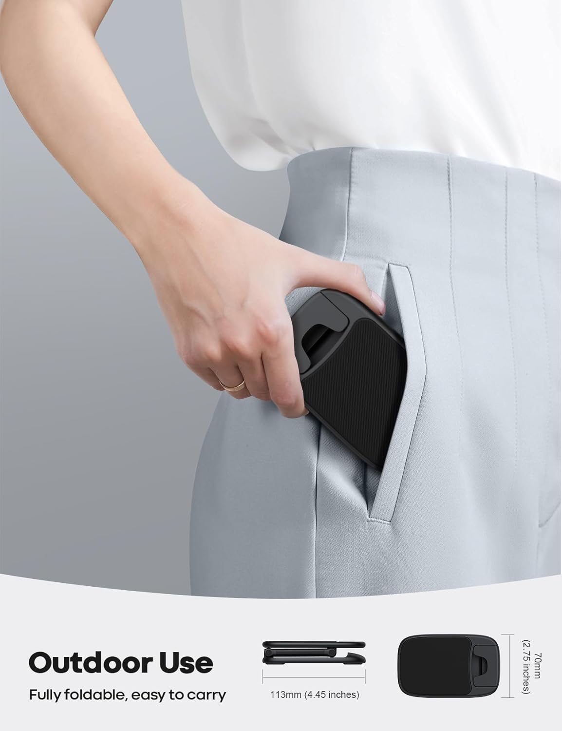 Mobile Stand Adjustable Foldable Desk Phone Holder Mount encalife