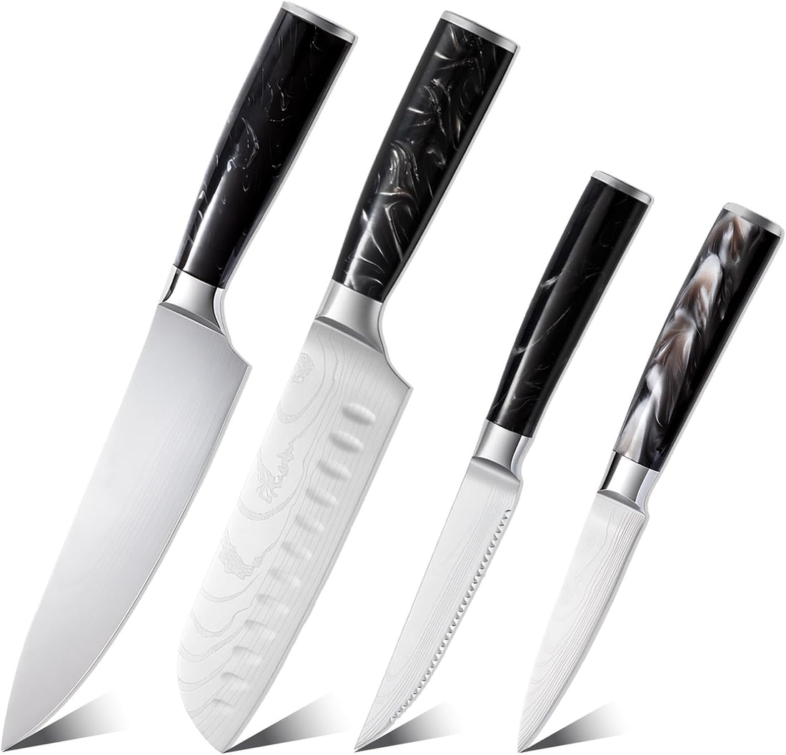 Kitchen Knife Set | 4PCS High Carbon Chef Knives