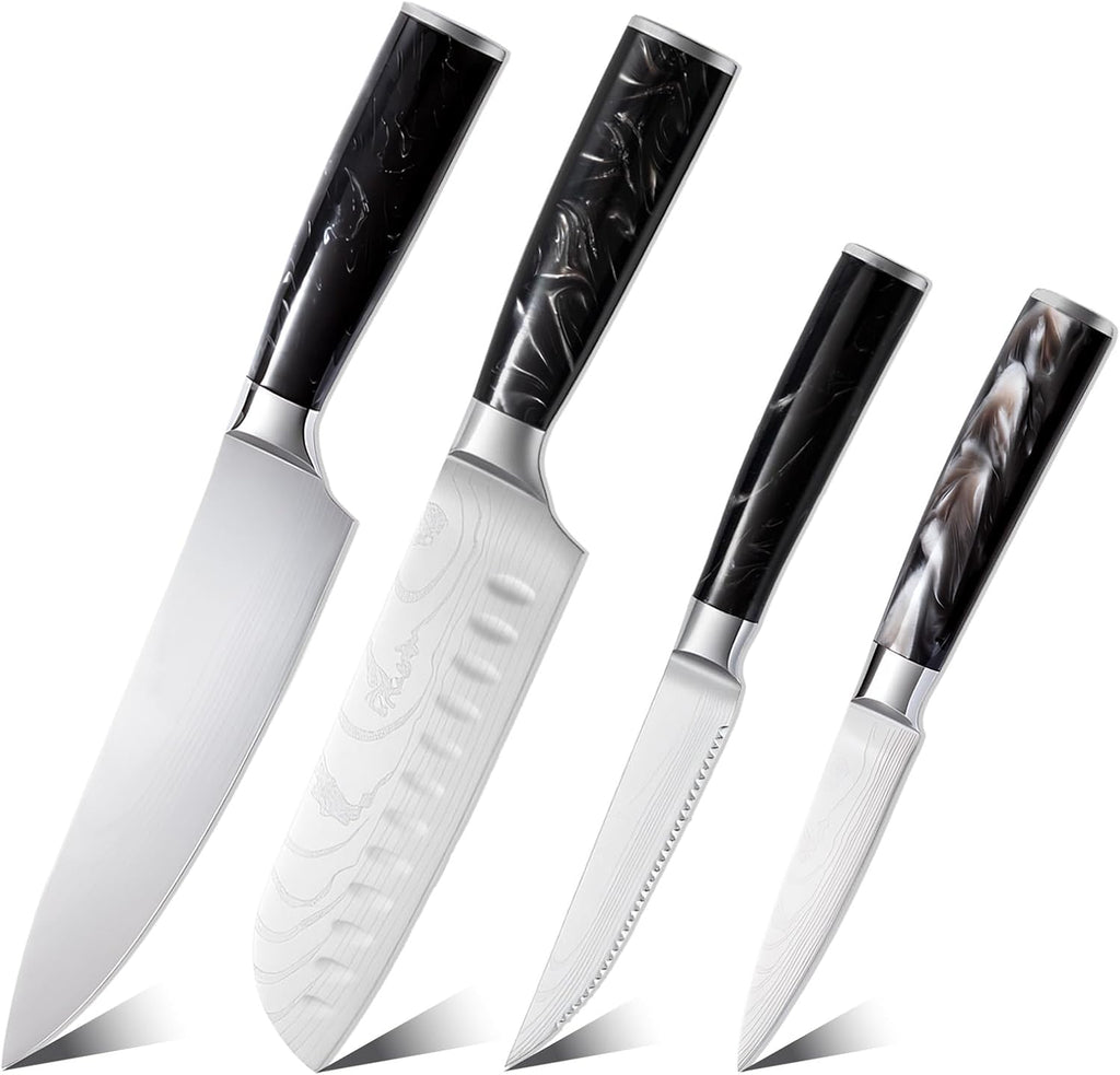Kitchen Knife Set | 4PCS High Carbon Chef Knives