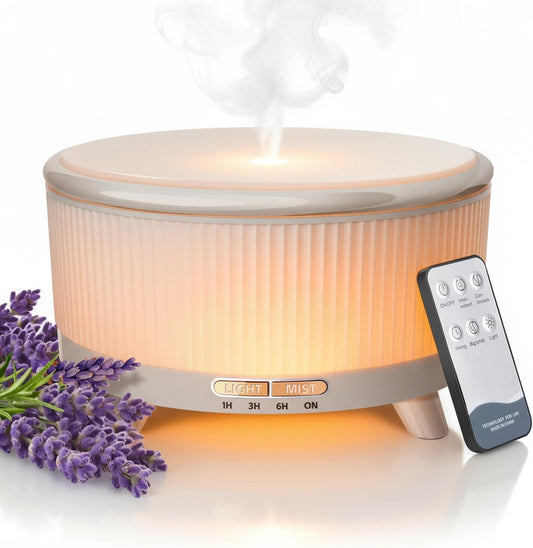 500ML essential oil diffuser with remote control