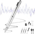 Portable voice recorder with 360 degree omnidirectional microphone