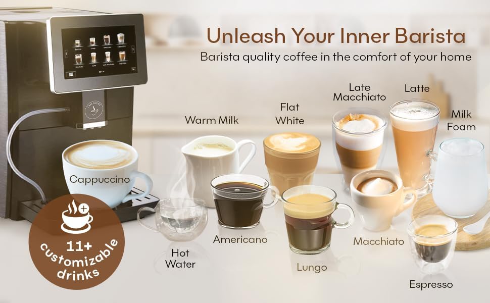 Cafe Bueno Super Automatic Espresso Machine encalife