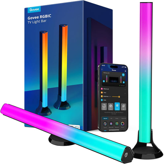 Smart RGB Lighting bars for 45-70 inch TV setup