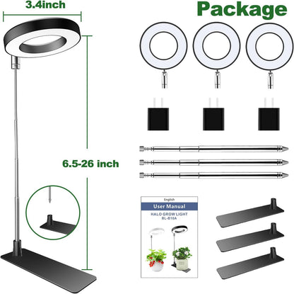Grow Lights for Indoor Plants 3 Pack encalife