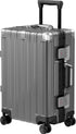 Zipperless Aluminum Frame Carry On Luggage encalife