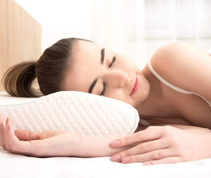 Side Sleeper Contour Memory Foam Pillow encalife