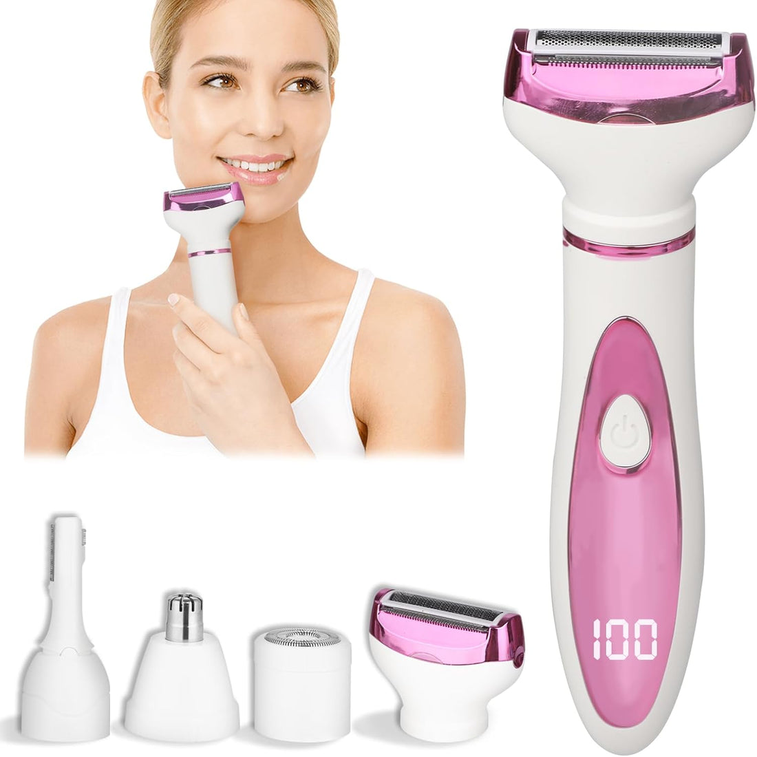 Electric Razor Women Prefer I Wet-Dry Trimmer