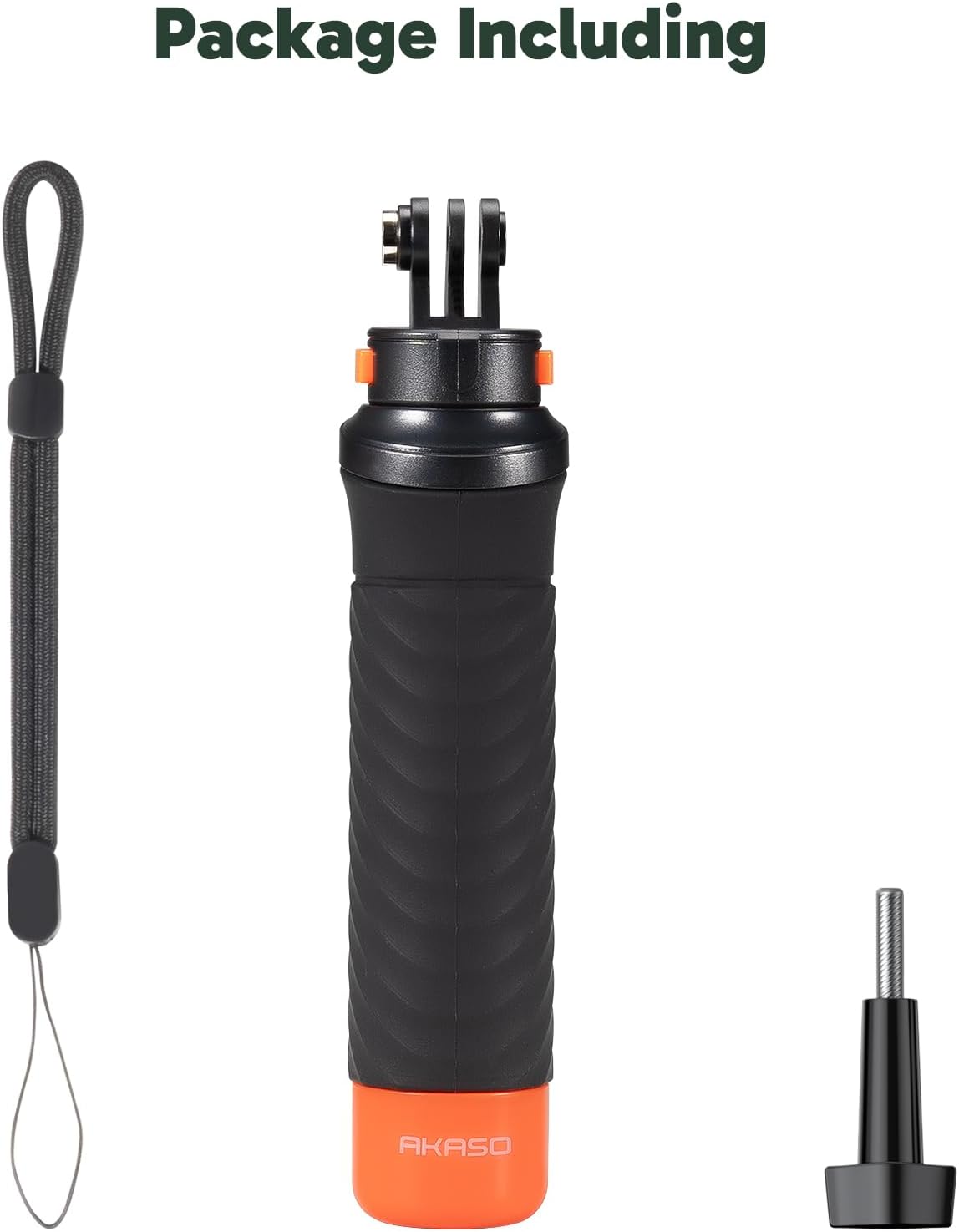 Waterproof Floating Action Camera Hand Grip Mount encalife
