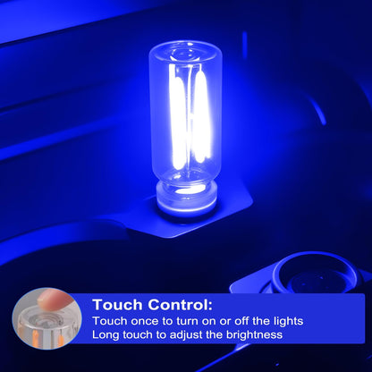 2-Pack Retro USB Car Ambient Lights encalife