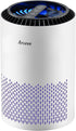 Air Purifier for Bedroom HEPA | Quiet Air Cleaner for Smoke & Allergies