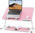 EncaLife portable laptop stand for bed adjustable foldable lap desk table for couch sofa and workspace