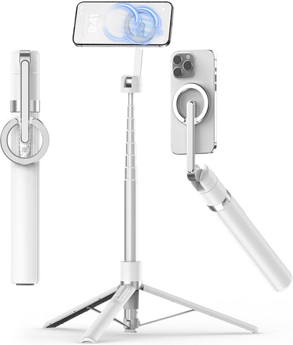 68-Inch Magnetic Selfie Tripod With Rechargeable Remote encalife