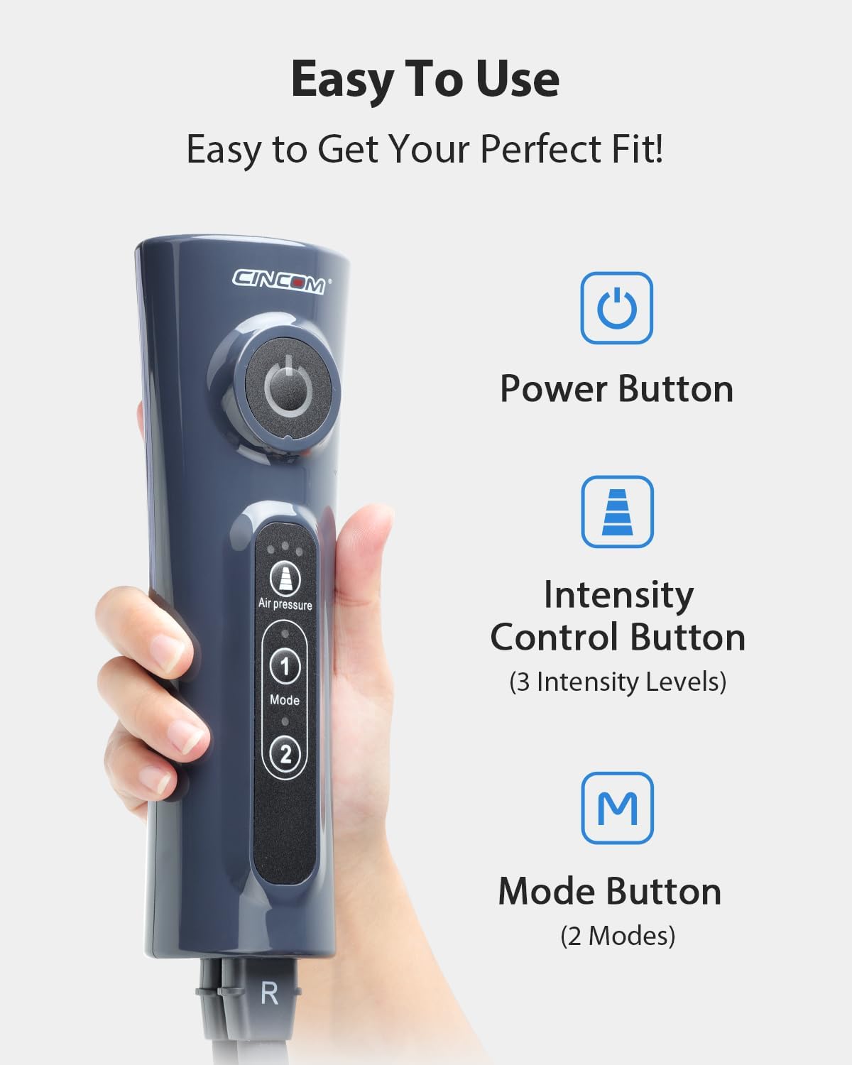 Air Compression Leg Massager for Everyday Relaxation Comfort encalife