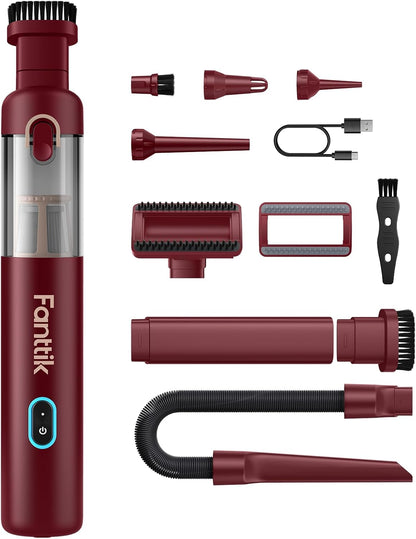 Cordless Handheld Car Vacuum Air Duster Kit encalife