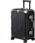 Zipperless Aluminum Frame Carry On Luggage encalife