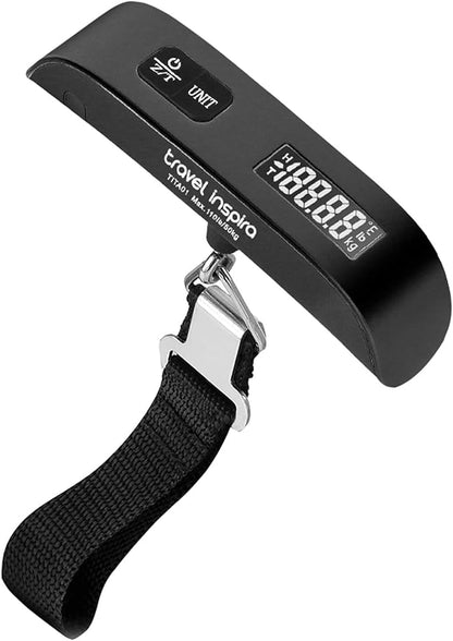 Portable Digital Luggage Scale With Backlit Display encalife